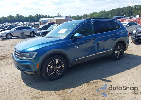 2018 Volkswagen Tiguan 2.0T Se/2.0T Sel z USA, uszkodzony, nr VIN 3VV3B7AX8JM039544